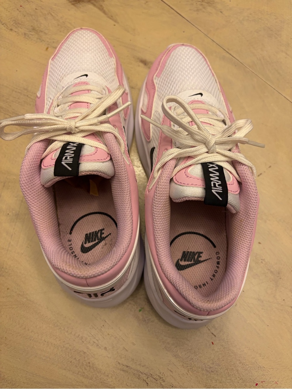 Nike Air Max Bolt CU4152-103 Womens Sneakers Size 7US White Pink Athletic Shoes - Picture 3 of 8